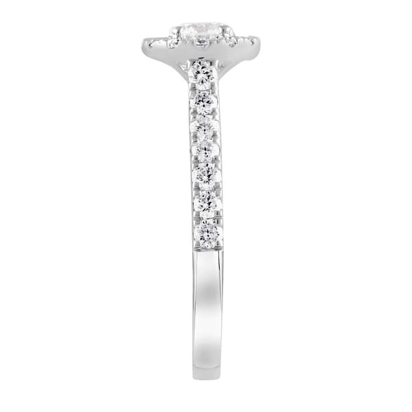 Nova Star™ 5/8ctw. Lab Grown Halo Diamond Engagement Ring