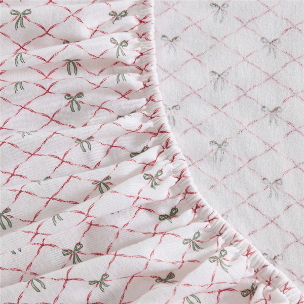 Martha Stewart Holiday Bows Sheet Set