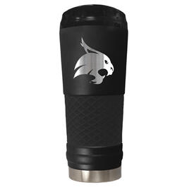 NCAA Texas State Bobcats Powder Coated Stainless Steel Tumbler