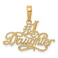 Gold Classics&#40;tm&#41; 14kt. #1 DAUGHTER Pendant - image 1