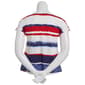 Womens Tru Self Button Shoulder Stripe Tee - image 2