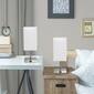 Simple Designs Petite Stick Lamps w/USB Port - Set of 2 - image 8
