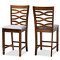 Baxton Studio Lanier 2 Piece Counter Height Pub Chair Set - image 1