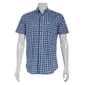 Mens Chaps Short Sleeve Button Down Shirt - Bright White - image 1