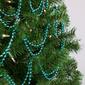 Northlight Seasonal Metallic Blue Beaded Christmas Garland - image 2