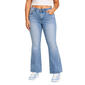 Juniors Gogo Rhinestone Horseshoe Back Pocket Bootcut Jeans - image 2