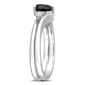 Radiant Rainbow™ 10kt. White Gold 5/8ctw. Pear Diamond Ring - image 2
