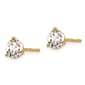 Pure Fire 14kt. Gold Certified 1ctw. Diamond Screw Earrings - image 2
