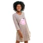 Womens Jaclyn 3/4 Sleeve Mugs & Kisses Nightshirt - image 1
