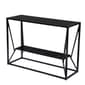 Southern Enterprises Argall Long Glass-Top Console Table - image 3