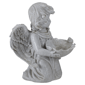 Northlight Kneeling Angel with Flower Bird Feeder Garden Statue - image 3