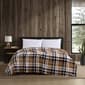 Eddie Bauer Trailhead Plaid Plush-Fleece Reversible Blanket - image 3
