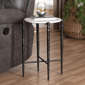 Baxton Studio Caledon Marble Side Table - image 6