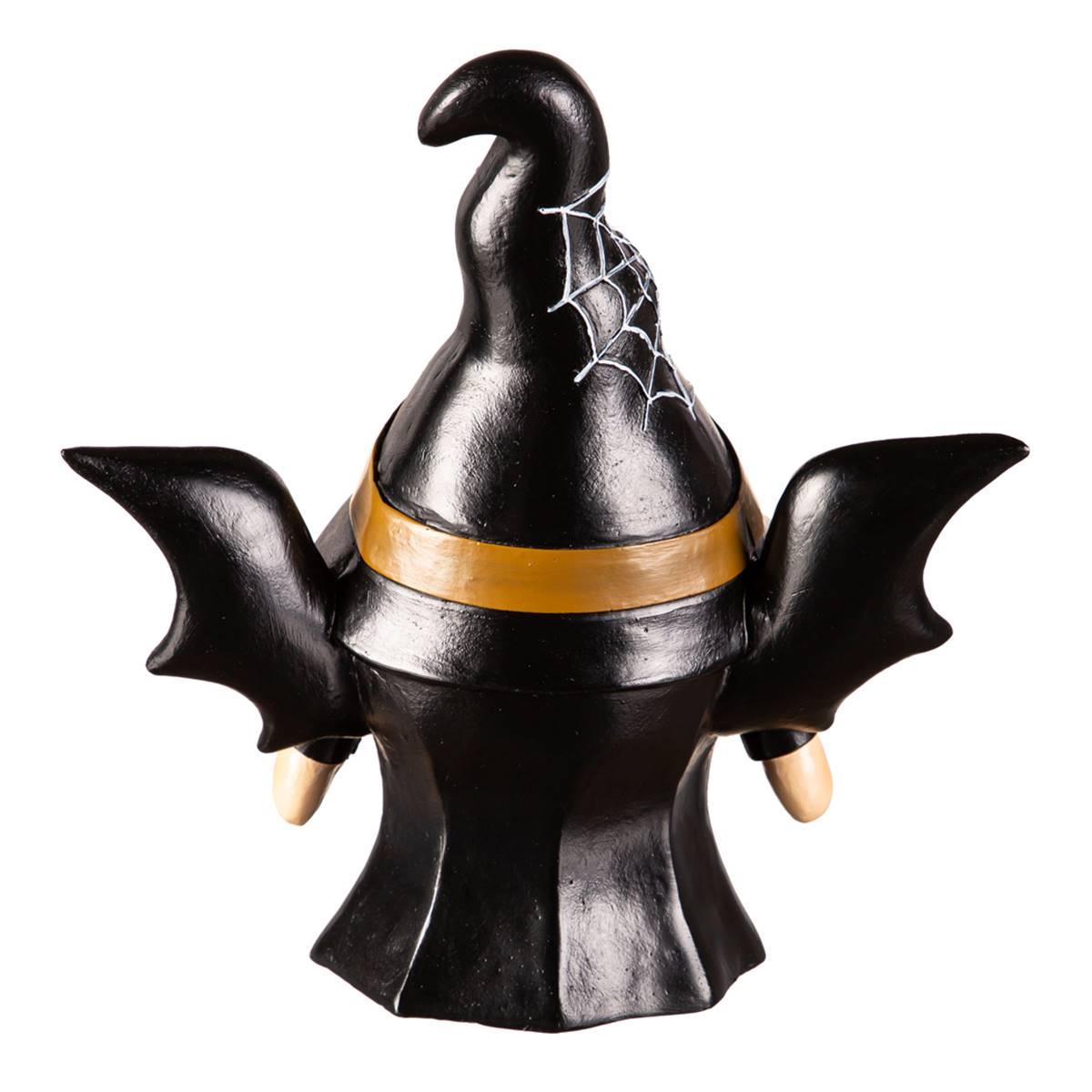 Evergreen 8.75" LED Resin Gnome w/ Witch Hat Tabletop Decor