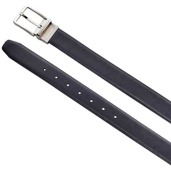 Mens Haggar® 35mm Feather Edge Dress Reversible Belt-Black/Brown - image 
