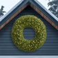 Puleo International 60in. Pre-Lit Warm White Utah Spruce Wreath - image 3