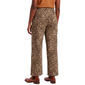 Womens da-sh Mid Rise Leopard Wide Leg Pants - image 2