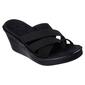 Womens Skechers Rumble On-Heat Maze Strappy Wedge Sandals - image 1