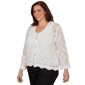 Plus Size Skye’s the Limit Sunny Blue Skies Lace Cardigan - image 3