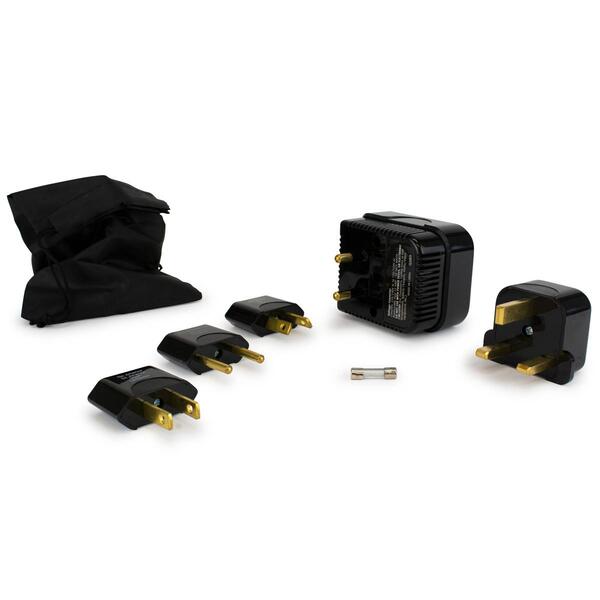 Miami CarryOn Step-down Travel Voltage Converter and Adapter Kit