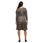 Plus Size 24/7 Comfort Apparel Geometric Wrap Maternity Dress - image 3