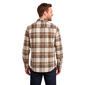 Young Mens Architect® Jean Co. Flannel Shirt - Cream/Brown - image 2