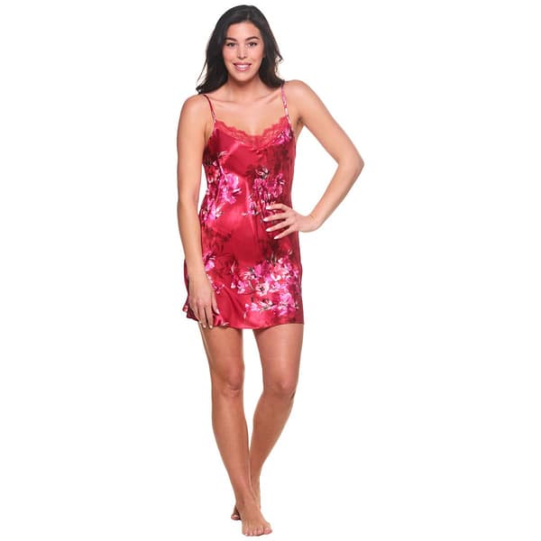 Womens Linea Donatella Fashion 2pc. Wrap Chemise Set
