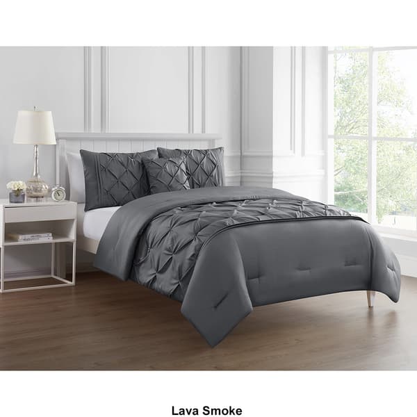 Olivia Parker® Pintuck 4pc. Comforter Set