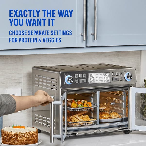 PowerXL&#8482; SmartSynx&#8482; French Door Toaster Oven & Air Fryer
