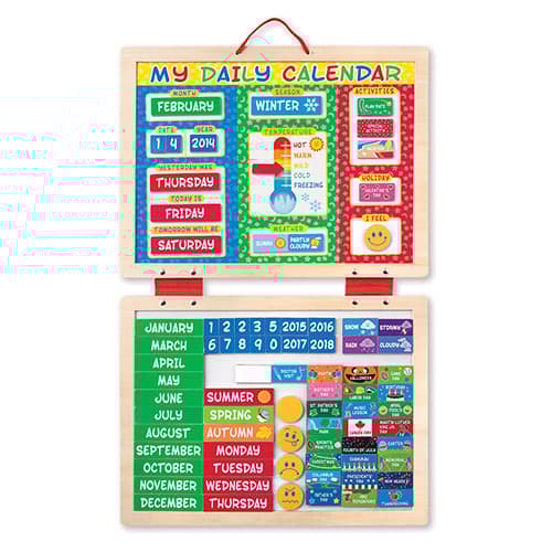 Melissa & Doug® My First Daily Magnetic Calendar