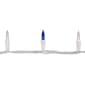 Northlight Seasonal 7ft. Blue/Clear Christmas Lights - White Wire - image 3