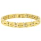 Mens Gentlemen''s Classics(tm) Stainless Steel Double Row Bracelet - image 1