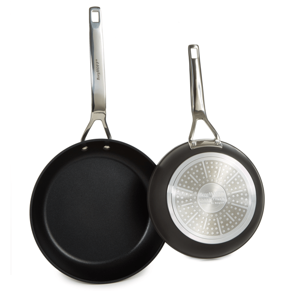 BergHOFF Essentials 2pc. Nonstick Hard Anodized Fry Pan Set