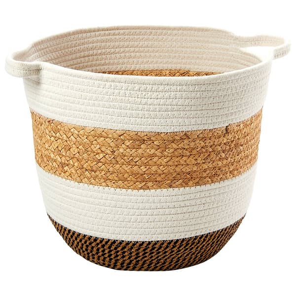 Heritage Small Cotton Rope Natural Basket - image 
