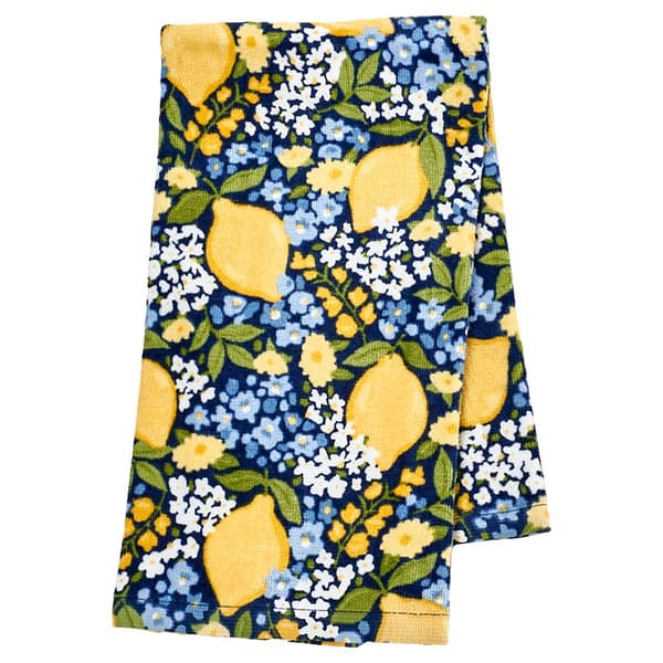 Crammed Lemon Floral Kitchen Towel - image 