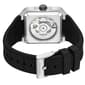 Mens Kenneth Cole® New York Skeleton Automatic Silcone Watch - image 3
