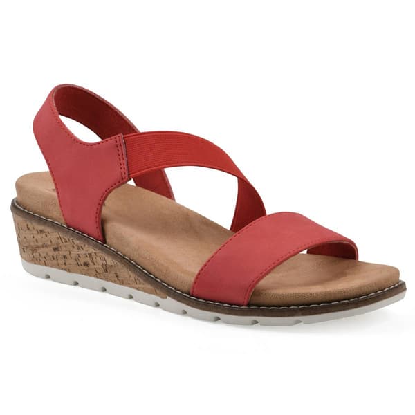 Womens Cliffs by White Mountain Tinnley Wedge Sandals - image 