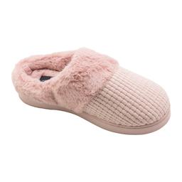 Womens Cuddl Duds(R) Textured Velour Clog Slippers