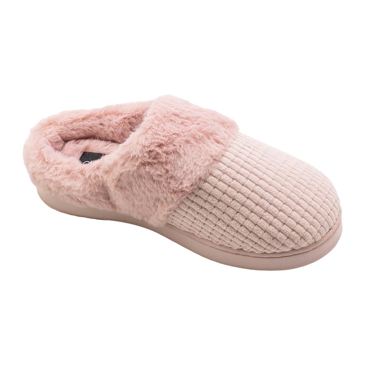 Womens Cuddl Duds(R) Textured Velour Clog Slippers