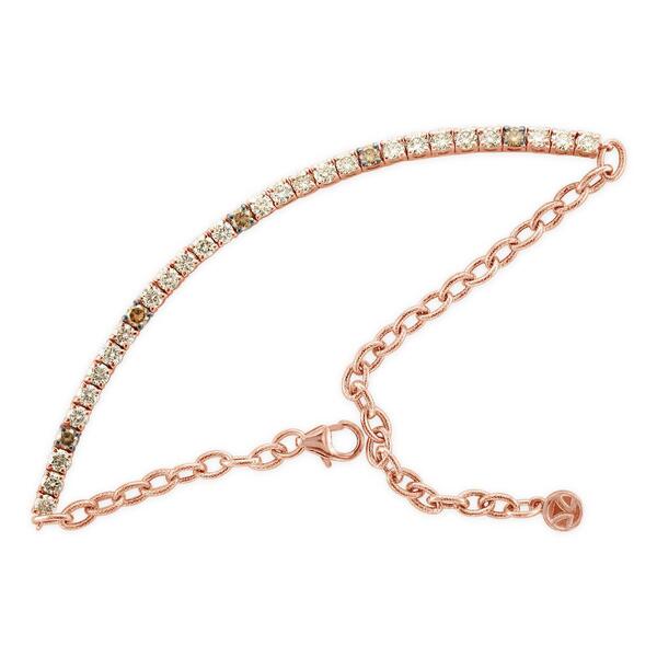 Le Vian&#40;R&#41; 9in. Strawberry Gold&#40;R&#41; & Diamond Adjustable Bracelet - image 