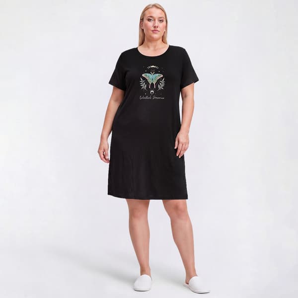 Plus Size Rene Rofe(R) Celestial Dreamer Nightshirt - image 