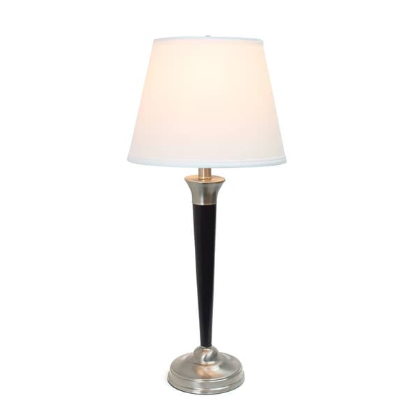 Lalia Home Perennial Modern Sonoma 3pc. Metal Lamp Set