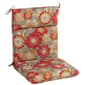 Jordan Manufacturing Floral High Back Cushion - Black/Taupe - image 1