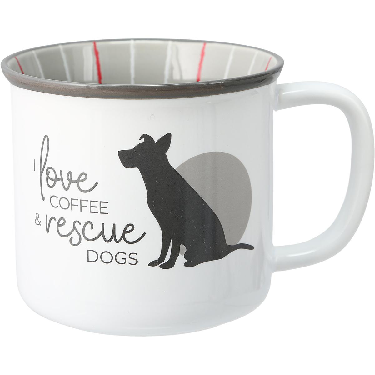 Pavilion Furever Pawsome 18oz. Rescue Dog Mug