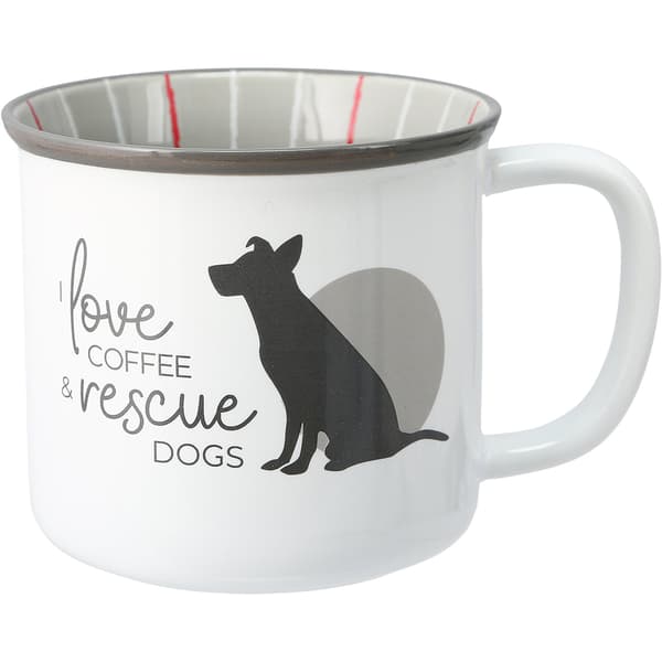 Pavilion Furever Pawsome 18oz. Rescue Dog Mug