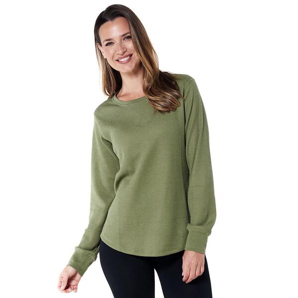 Womens Starting Point Long Sleeve Thermal Crew - image 