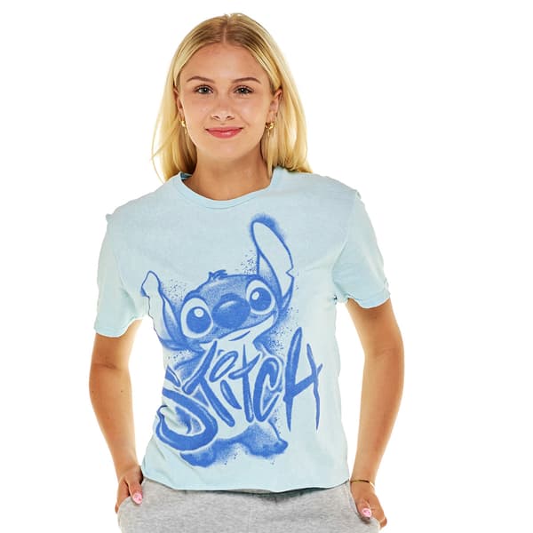 Juniors Stitch Graffiti Graphic Tee