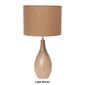Simple Designs Oval Bowling Pin Base Ceramic Table Lamp - image 11