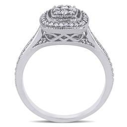 Diamond Classics™ 10kt. White Gold 1/3ct. Diamond Engagement Ring