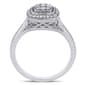 Diamond Classics™ 10kt. White Gold 1/3ct. Diamond Engagement Ring - image 3